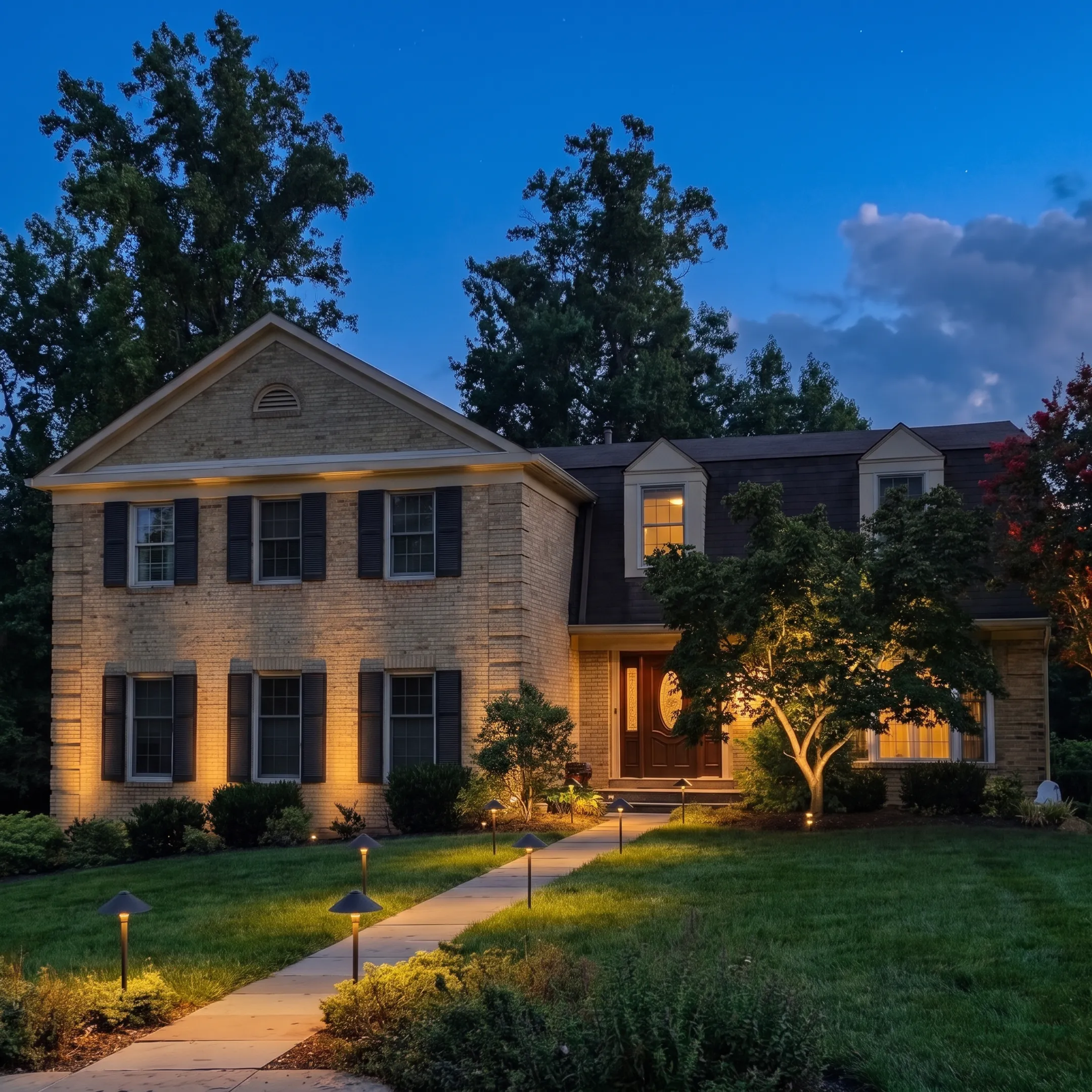 Designer planning recessed deck stair lighting