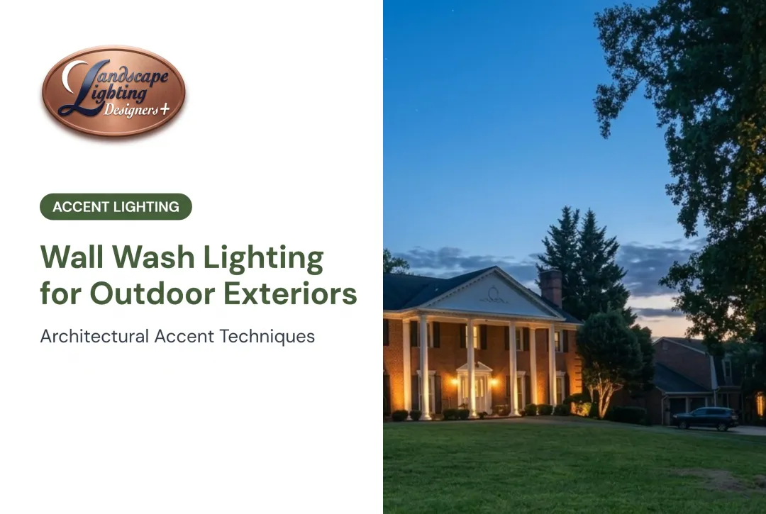 Wall Wash Lighting for Outdoor Exteriors