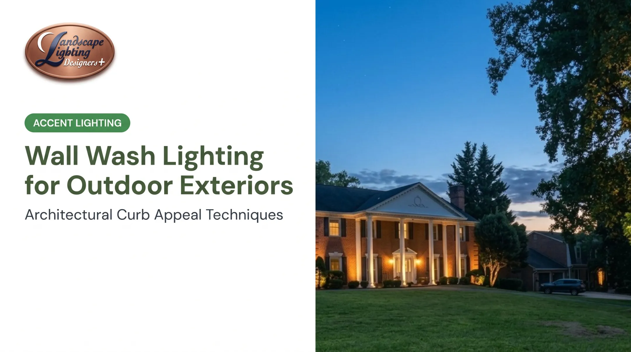 Wall Wash Lighting for Outdoor Exteriors