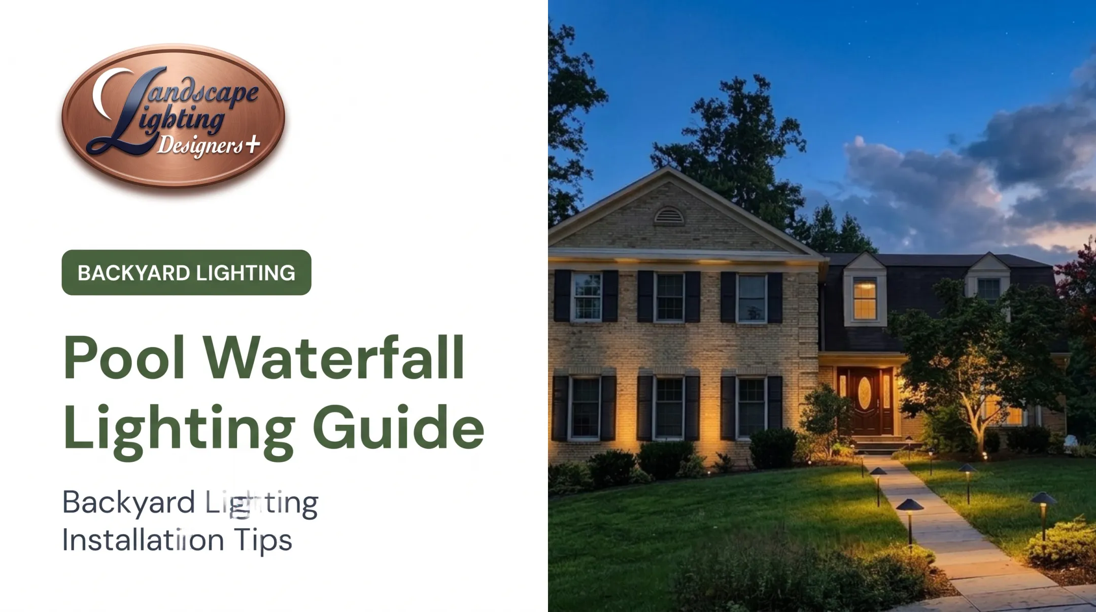 Pool Waterfall Lighting Guide