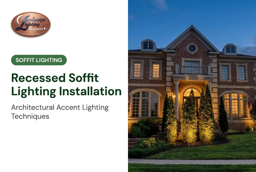 Recessed Soffit Lighting Installation