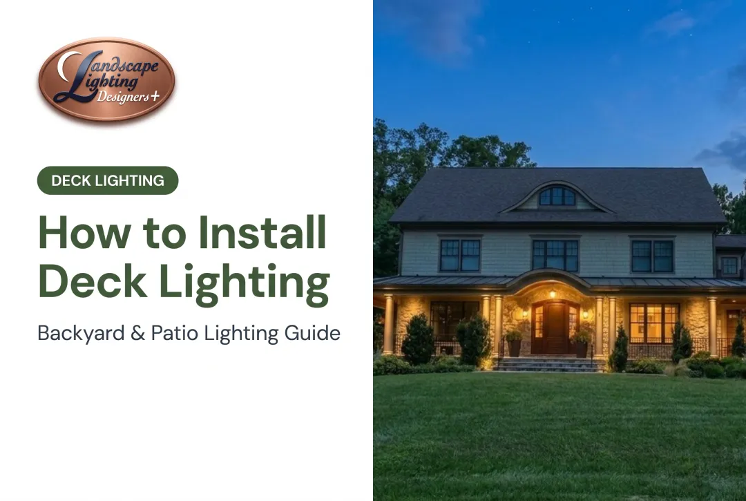How to Install Deck Lighting