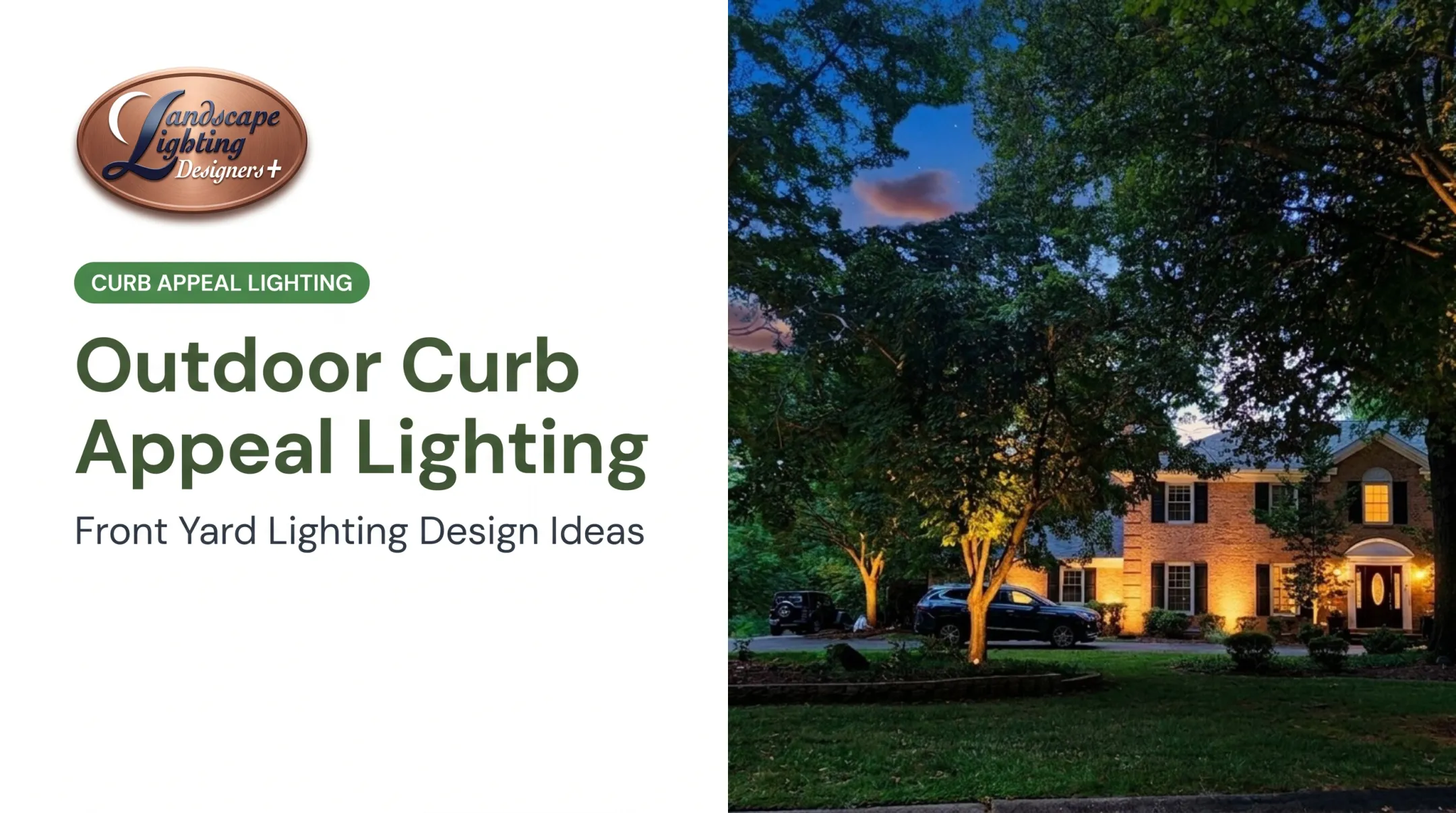 Outdoor Curb Appeal Lighting