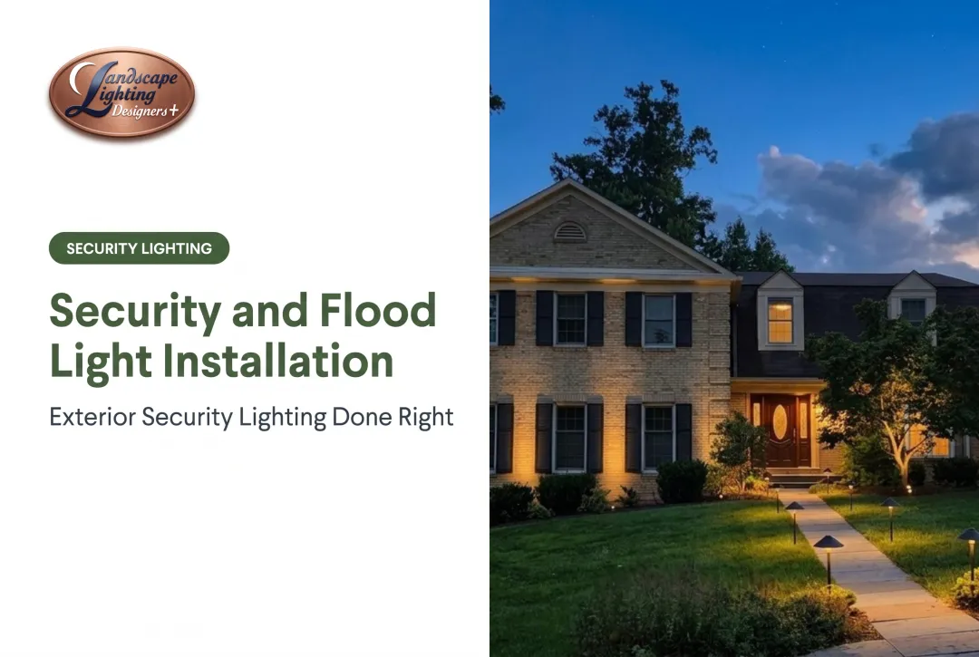 Security and Flood Light Installation