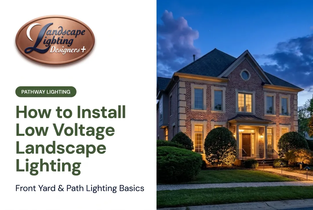 How to Install Low Voltage Landscape Lighting