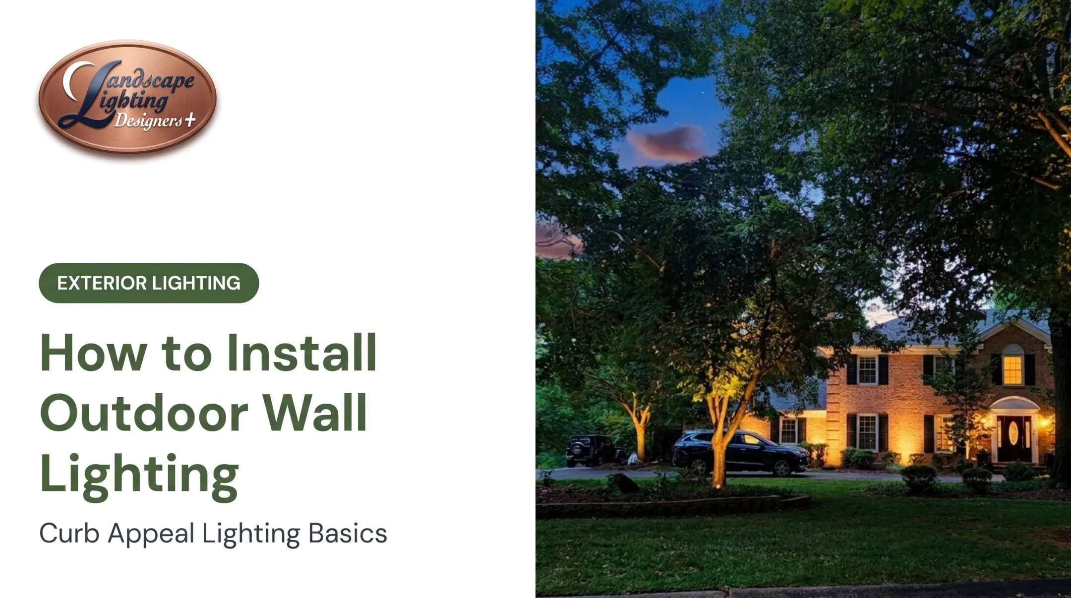 How to Install Outdoor Wall Lighting