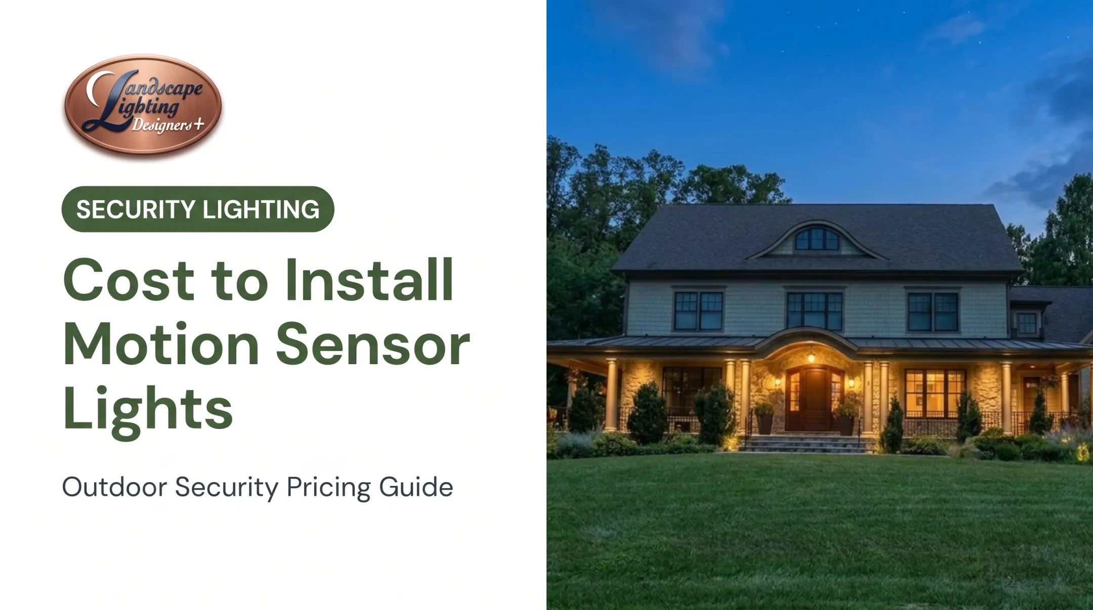 Cost to Install Motion Sensor Lights