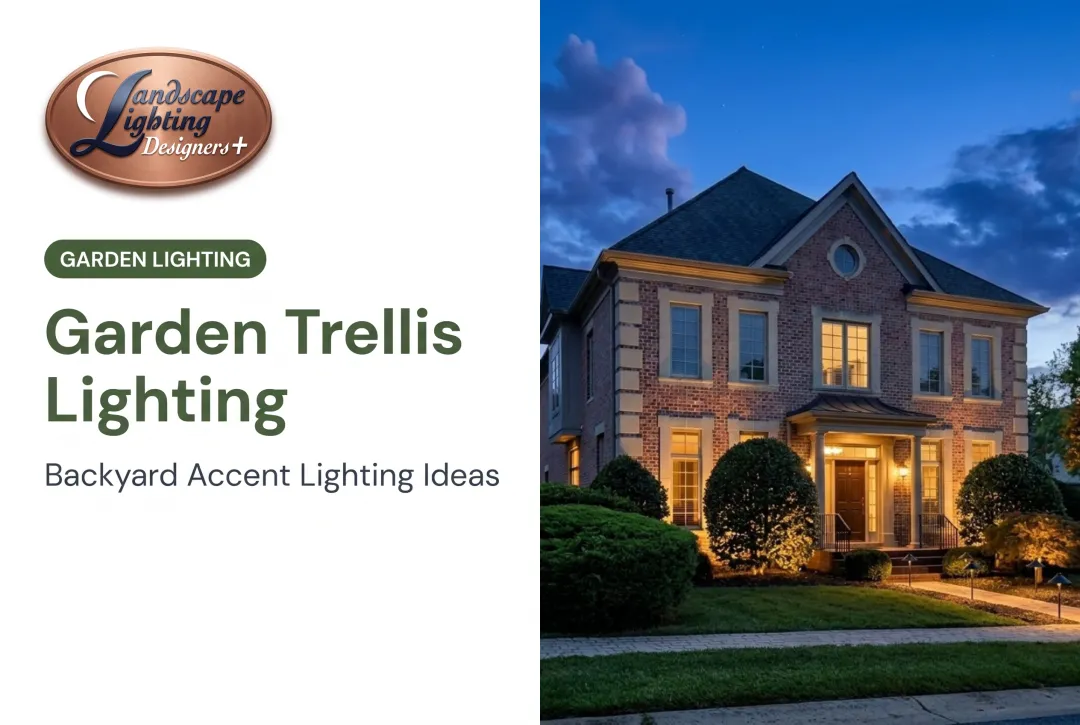 Garden Trellis Lighting