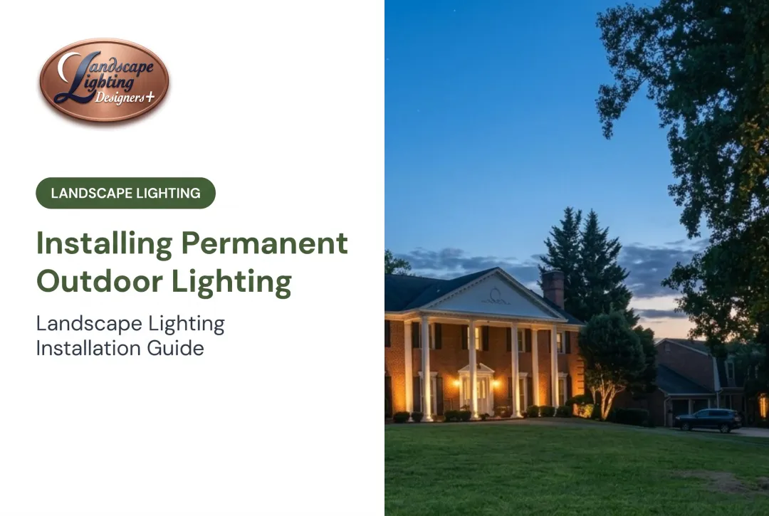 Installing Permanent Outdoor Lighting