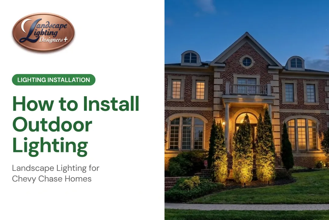 How to Install Outdoor Lighting