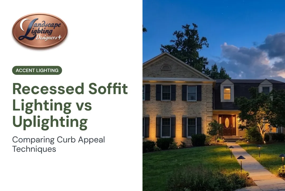 Recessed Soffit Lighting vs Uplighting