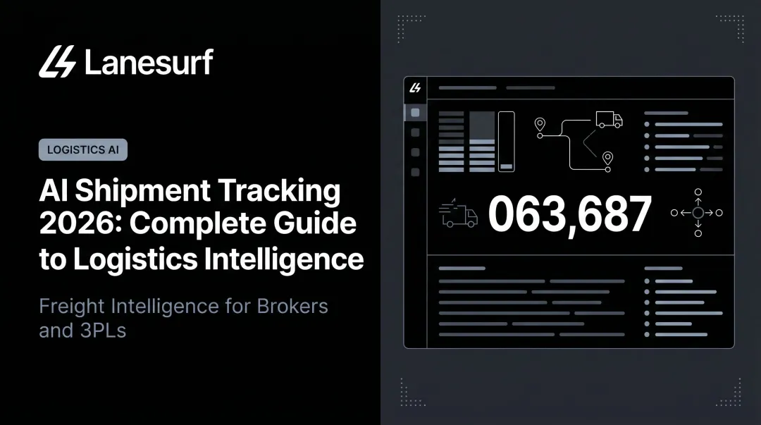 AI Shipment Tracking 2026: Complete Guide to Logistics Intelligence