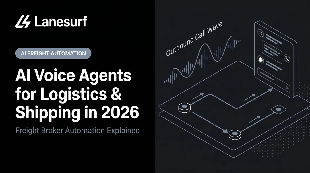 AI Voice Agents for Logistics & Shipping in 2026