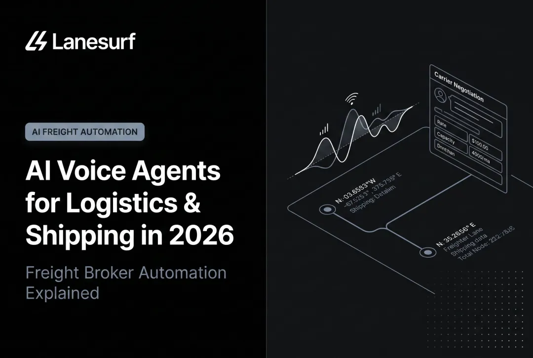 AI Voice Agents for Logistics & Shipping in 2026