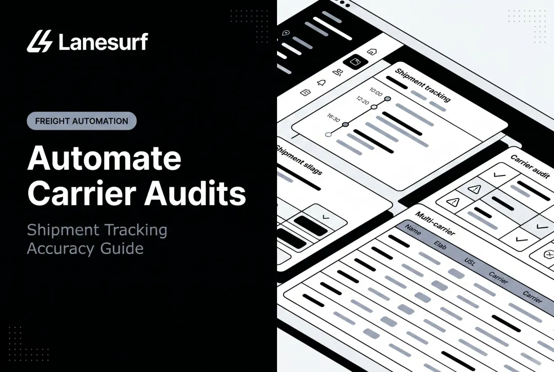 Automate Carrier Audits: Shipment Tracking Accuracy Guide