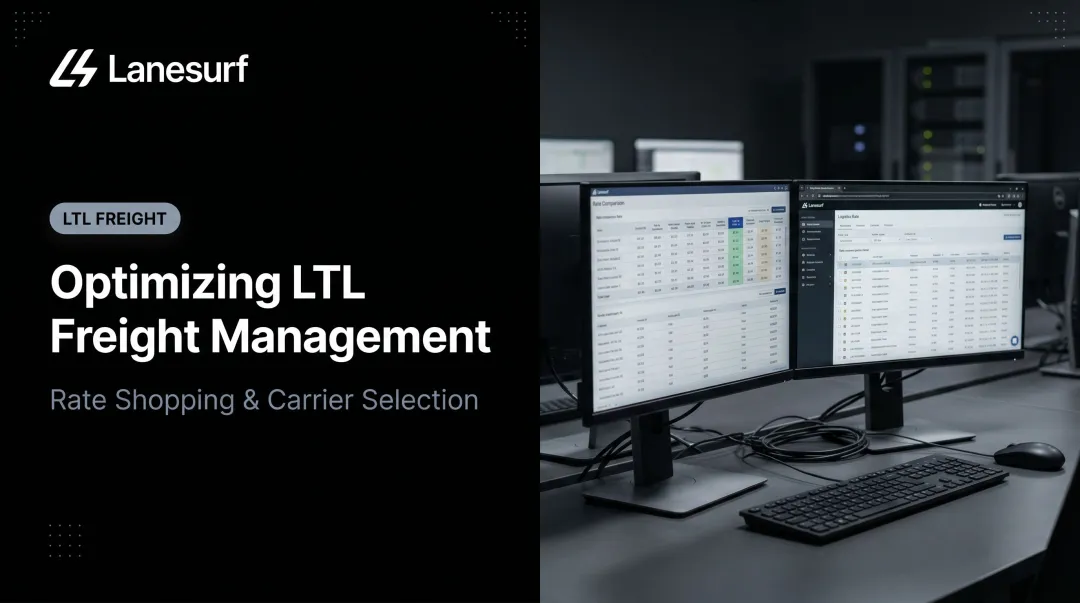 Optimizing LTL Freight Management: Rate Shopping & Carrier Selection
