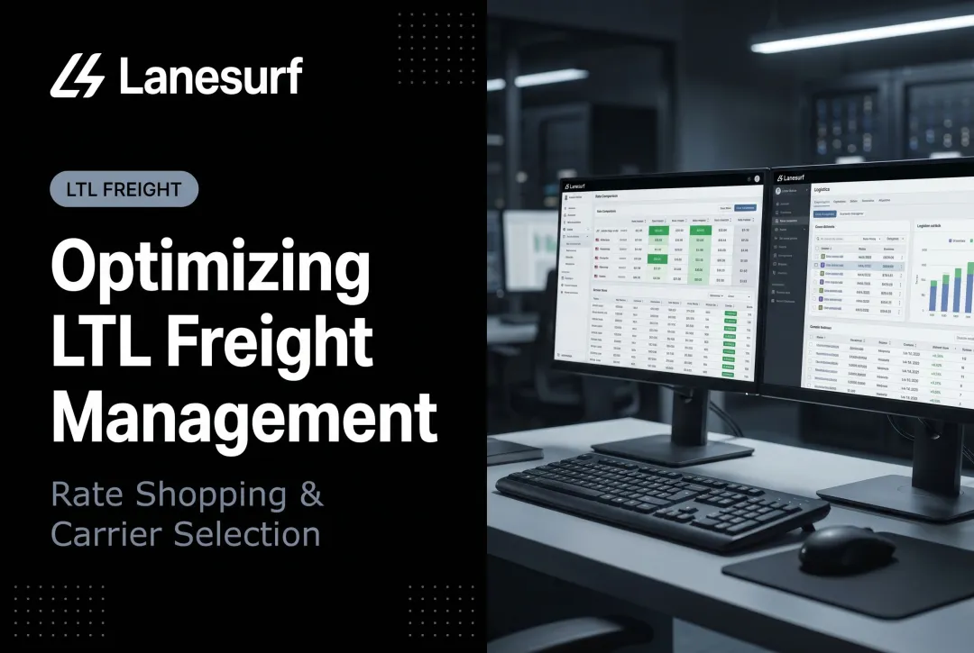 Optimizing LTL Freight Management: Rate Shopping & Carrier Selection