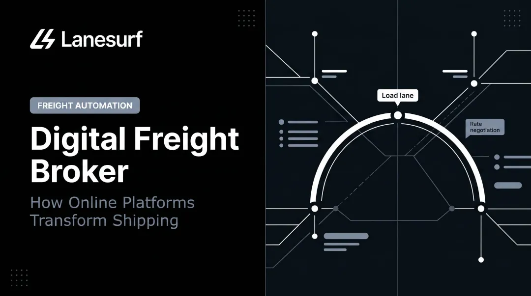Digital Freight Broker: How Online Platforms Transform Shipping