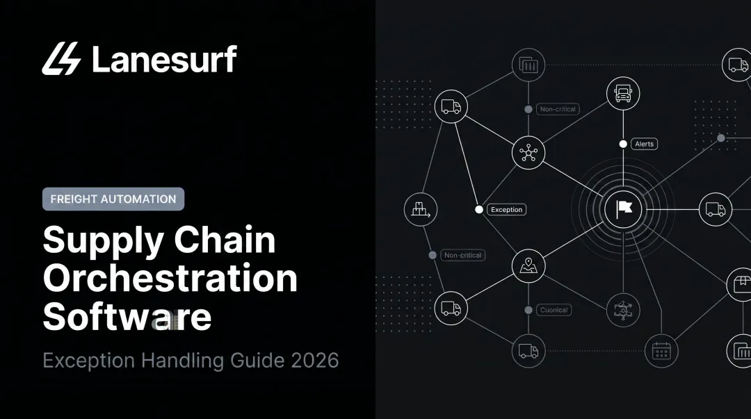 Supply Chain Orchestration Software: Exception Handling Guide 2026