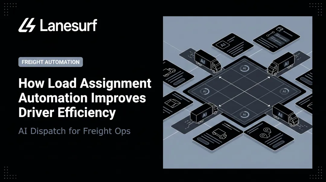 How Load Assignment Automation Improves Driver Efficiency