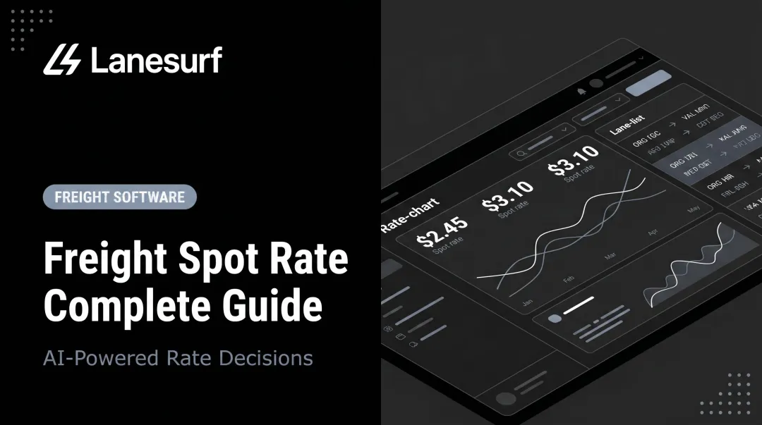 Freight Spot Rate Software: Complete Guide