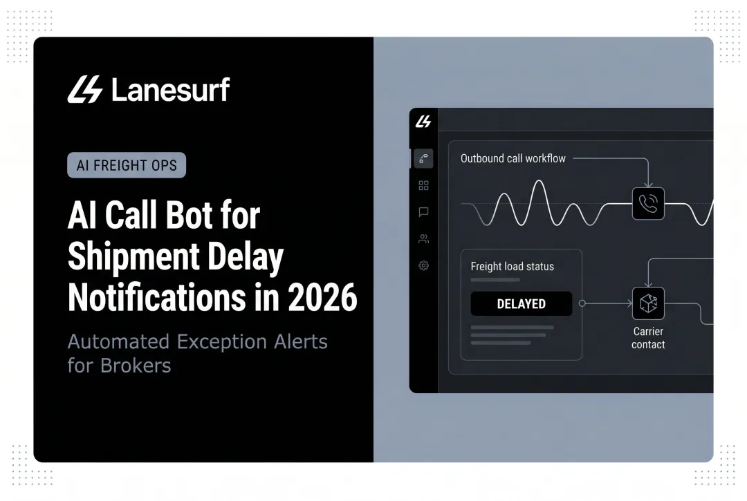 AI Call Bot for Shipment Delay Notifications in 2026