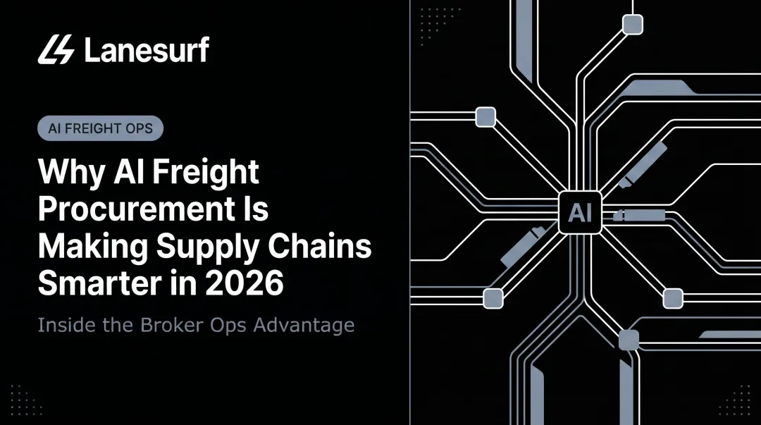 Why AI Freight Procurement Is Making Supply Chains Smarter in 2026