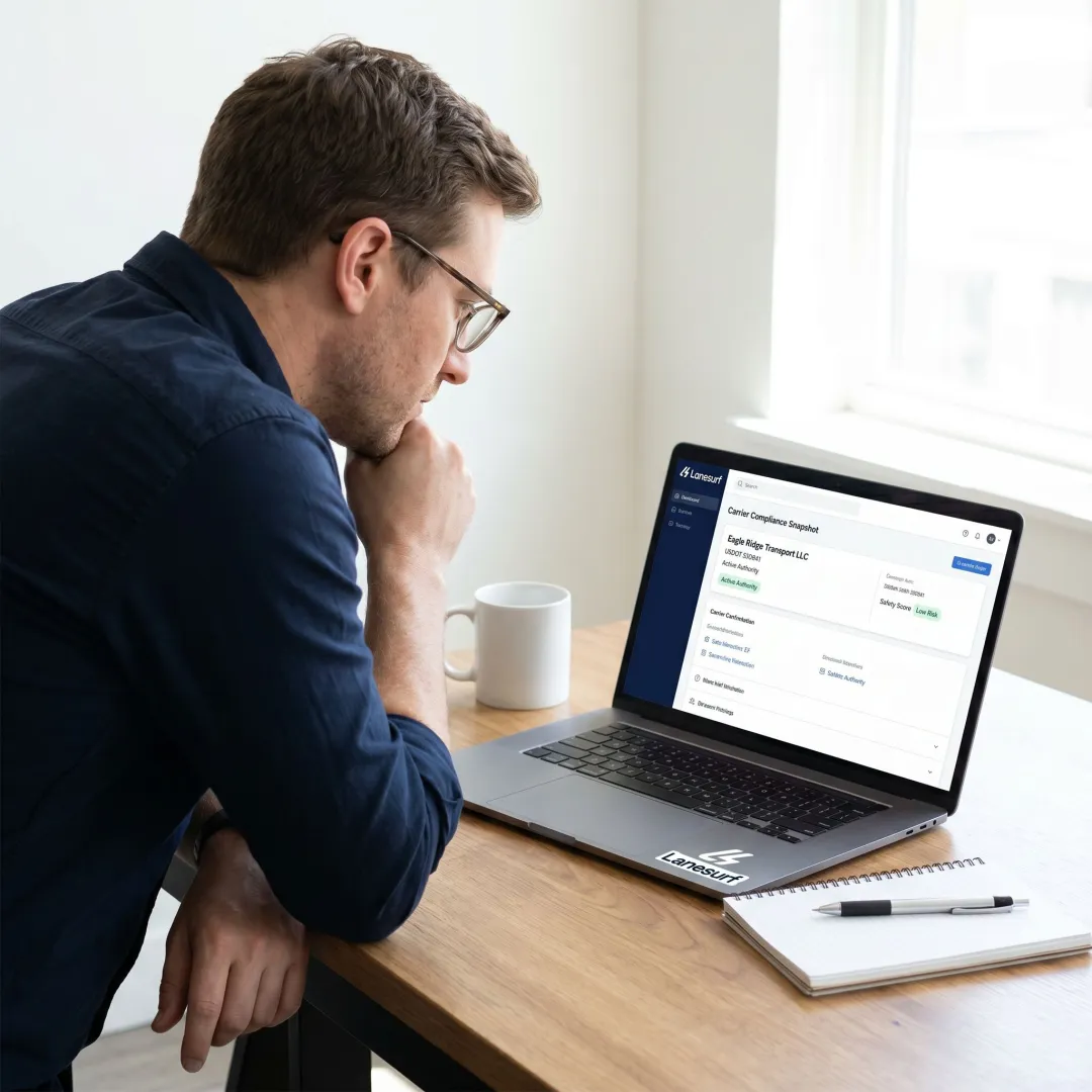 SAFER Company Snapshot Lookup — FMCSA Database