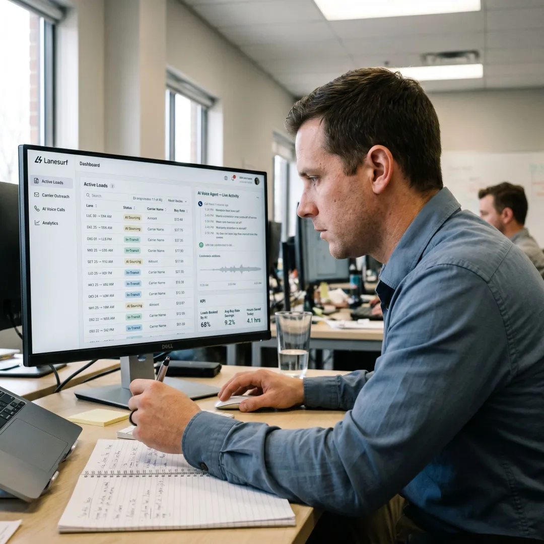 Conversational Voice AI Agents for Supply Chain