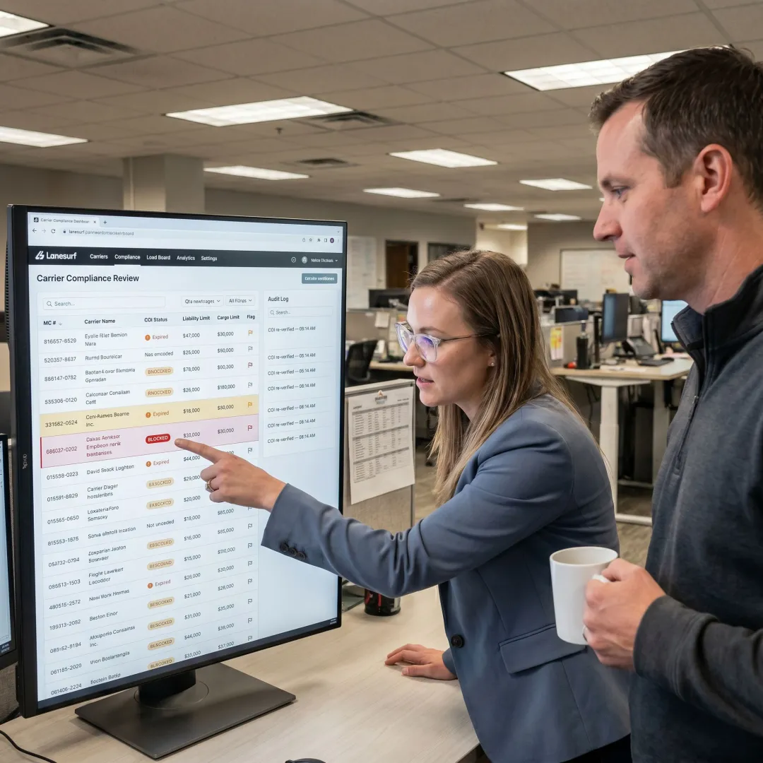 Compliance workflow dashboard