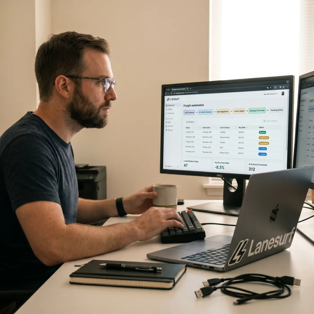 Freight software integration workflow