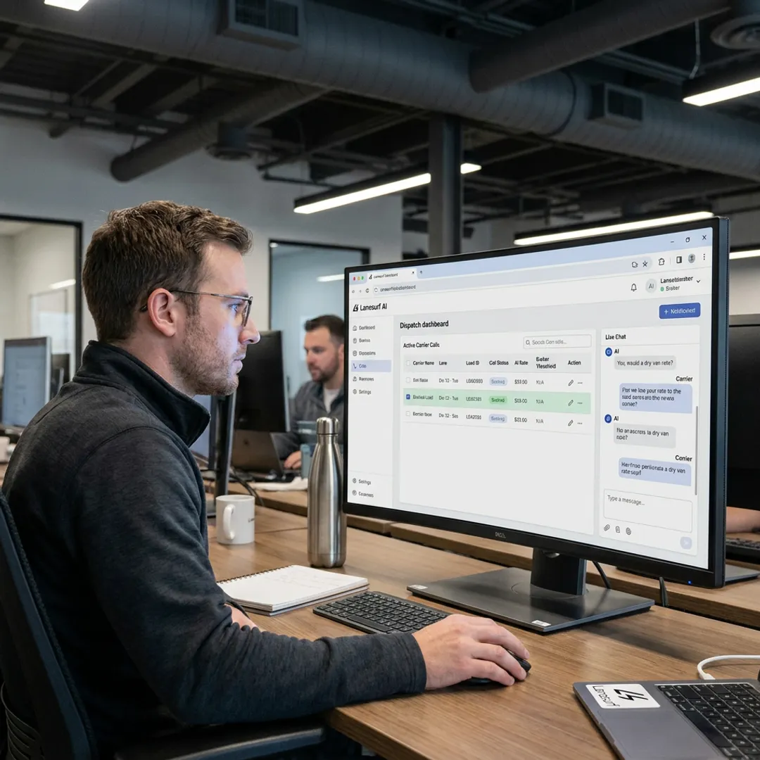 Dispatch Robot AI for Freight Brokers and 3PLs