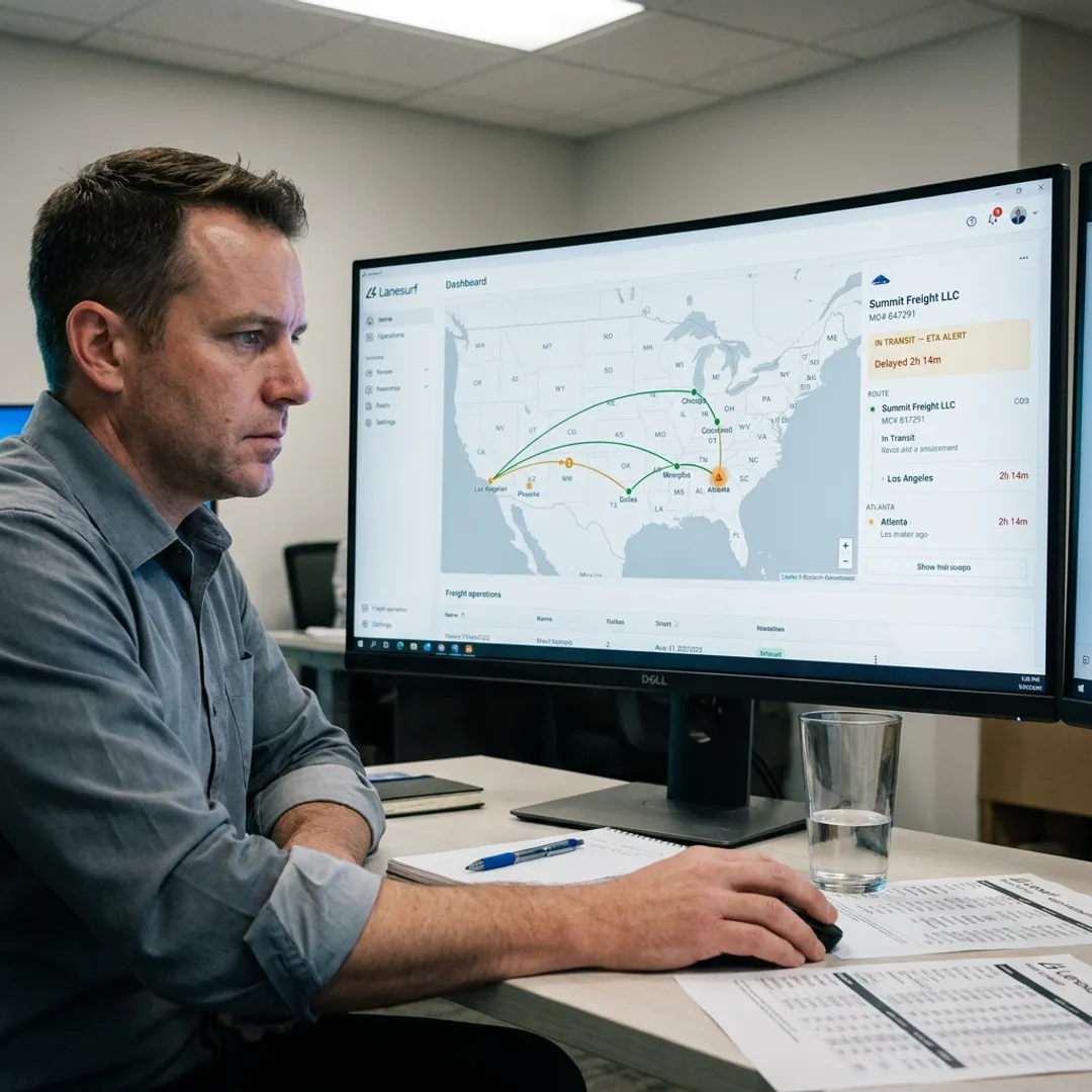 Logistics Tracking Solution for Freight Brokers and 3PLs