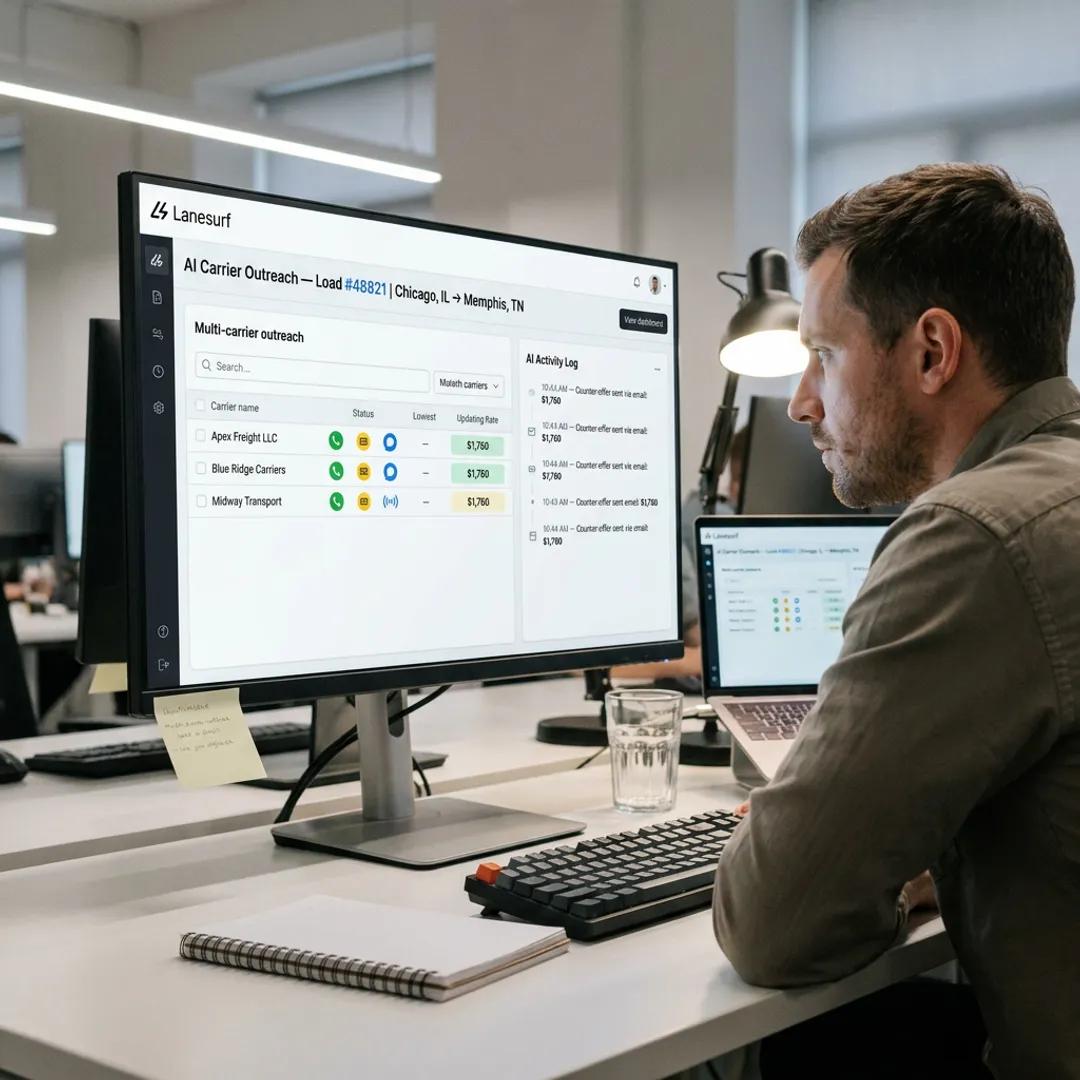 AI Phone Calls for Freight Carrier Outreach and Sourcing