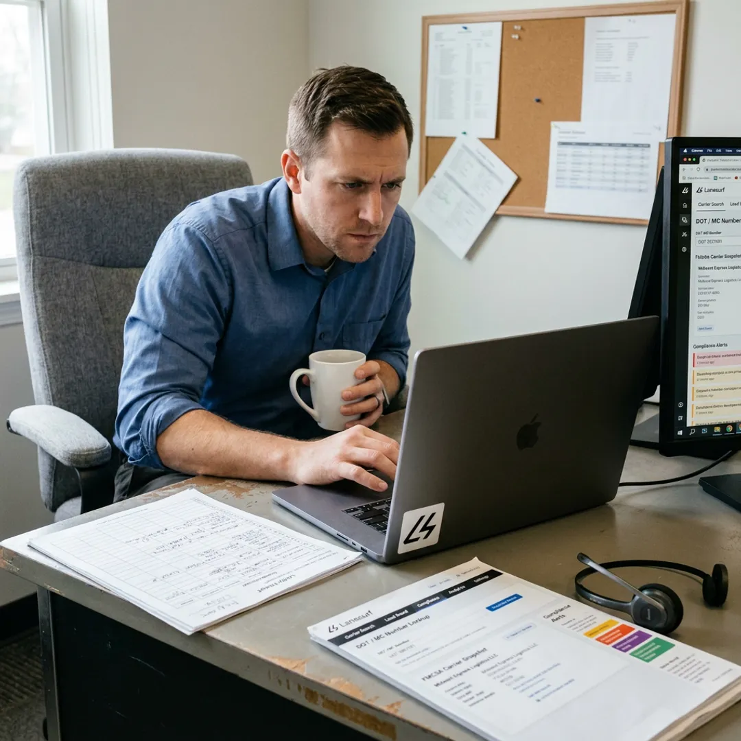 DOT Number Lookup — FMCSA Company Snapshot