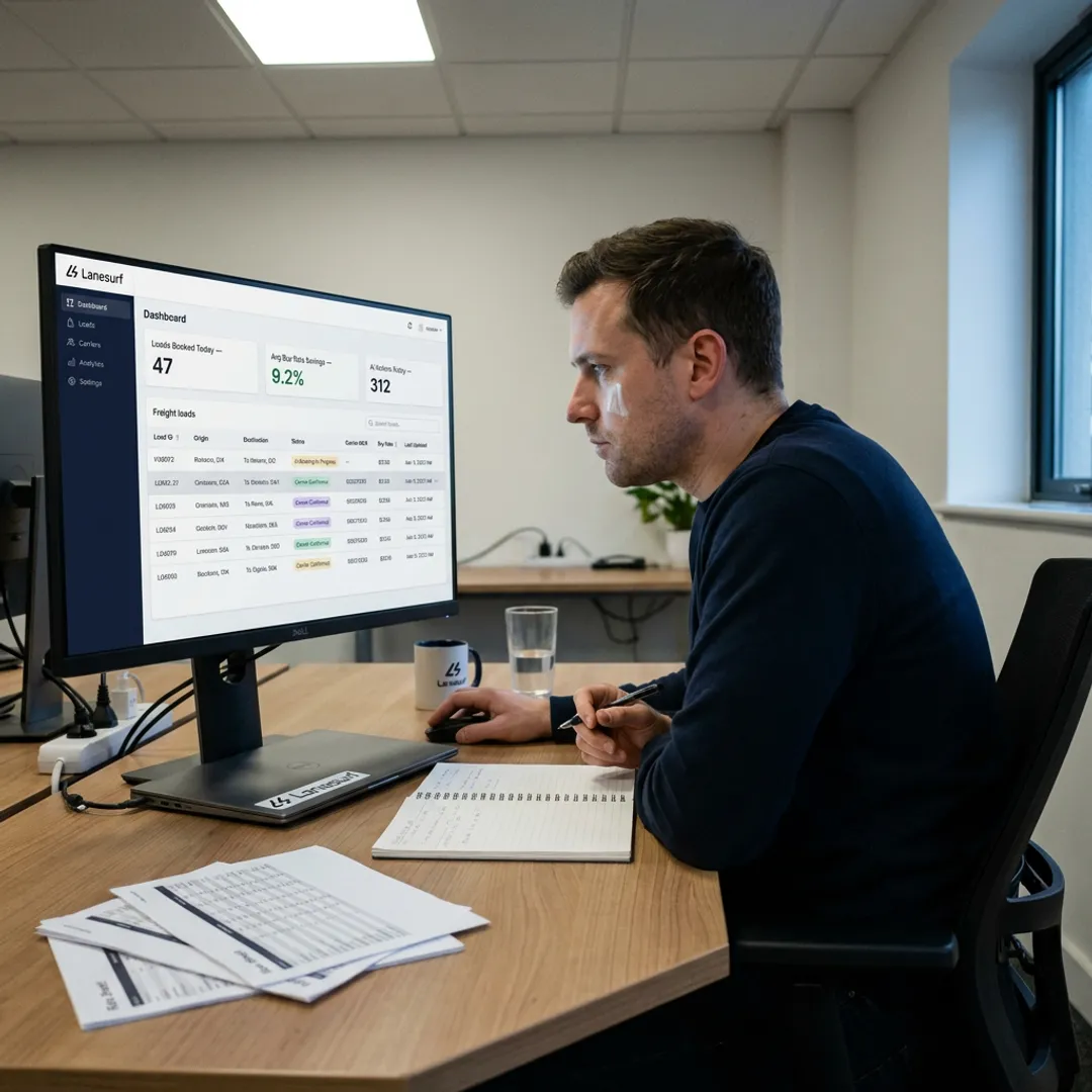 Freight document automation workflow