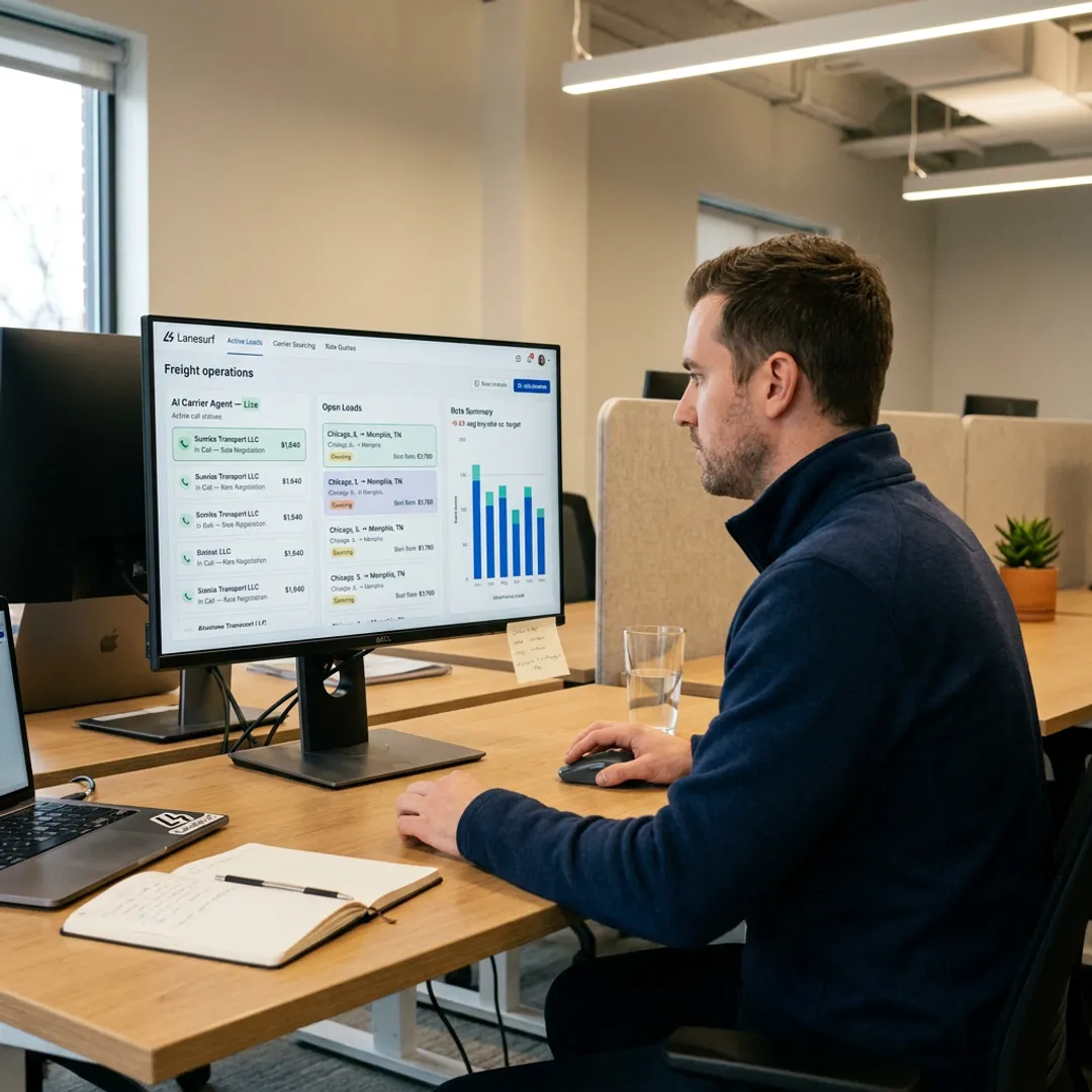AI Voice Agent for Freight Carrier Calls and Sourcing