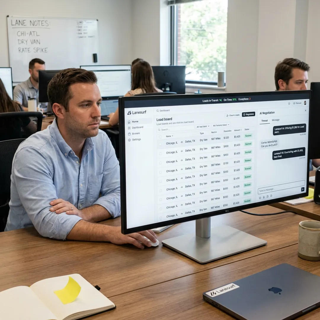 TMS Freight Broker Software for AI Brokerage Ops