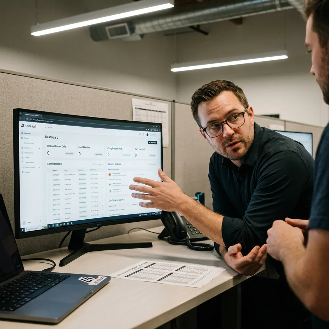 AI inbound carrier call workflow