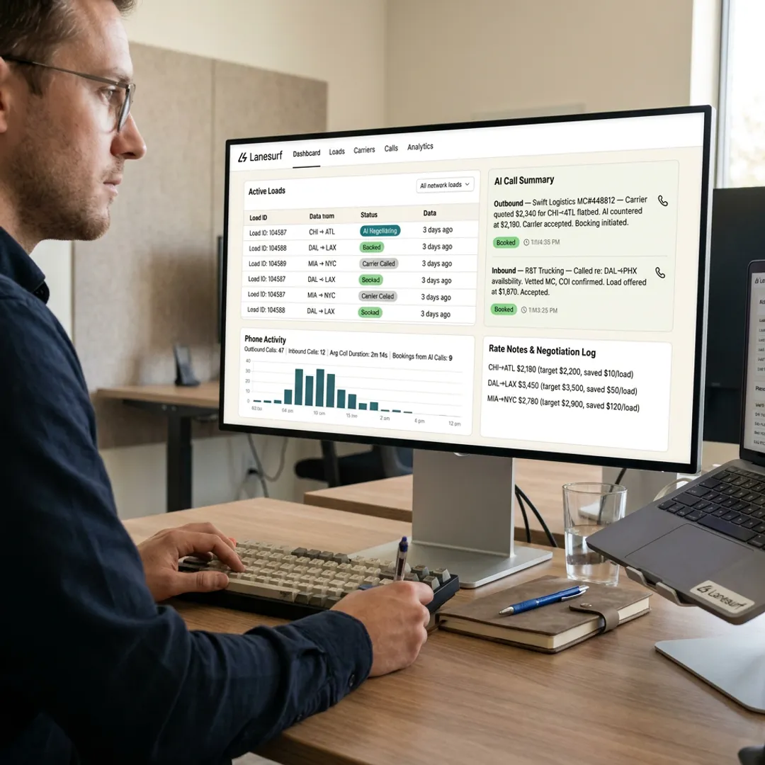 AI Call Summaries for Freight Carrier Operations