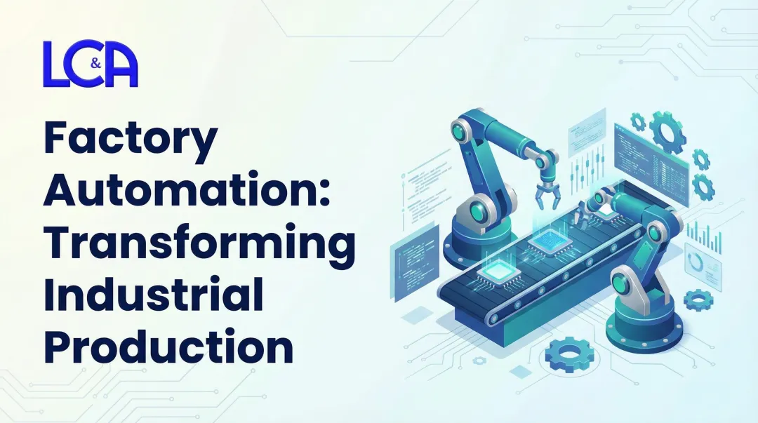 Cover image for Factory Automation: Transforming Industrial Production