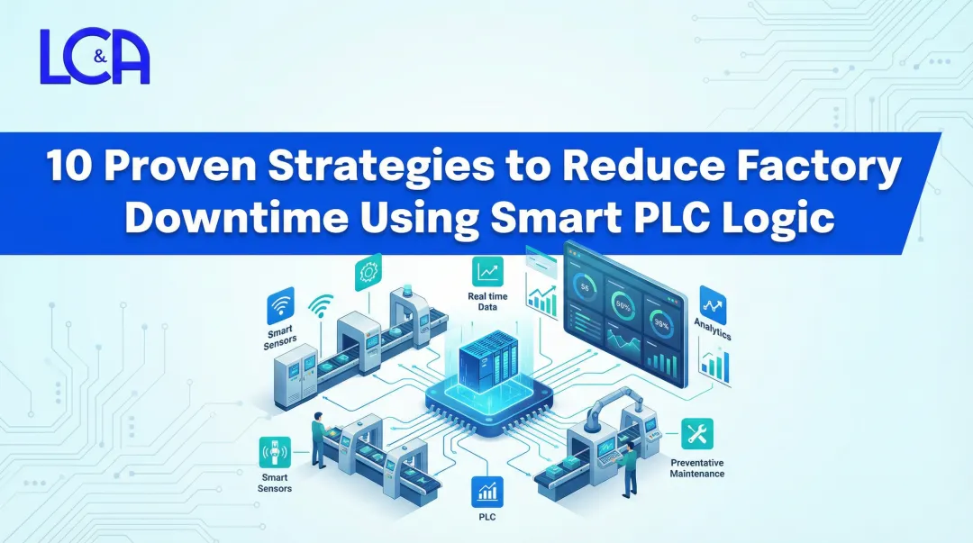Cover image for 10 Proven Strategies to Reduce Factory Downtime Using Smart PLC Logic