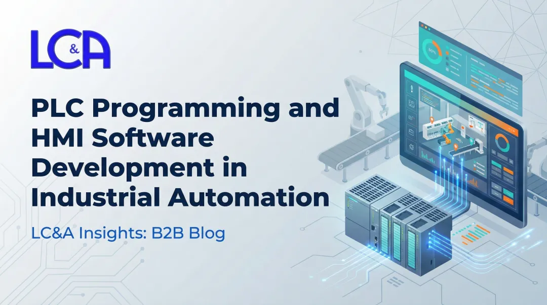 Cover image for PLC Programming and HMI Software Development in Industrial Automation