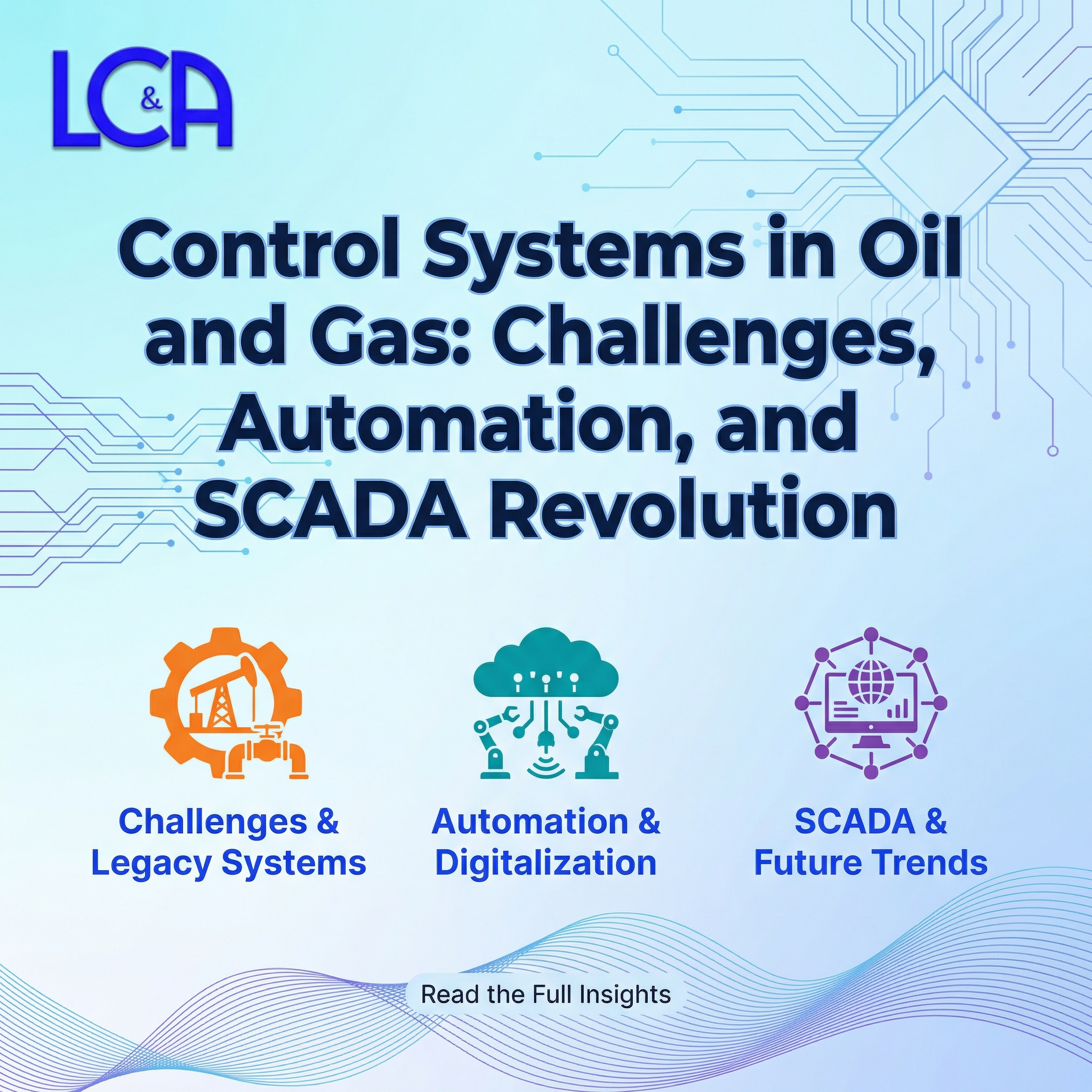 Control Systems in Oil and Gas: Challenges, Automation, and SCADA Revolution
