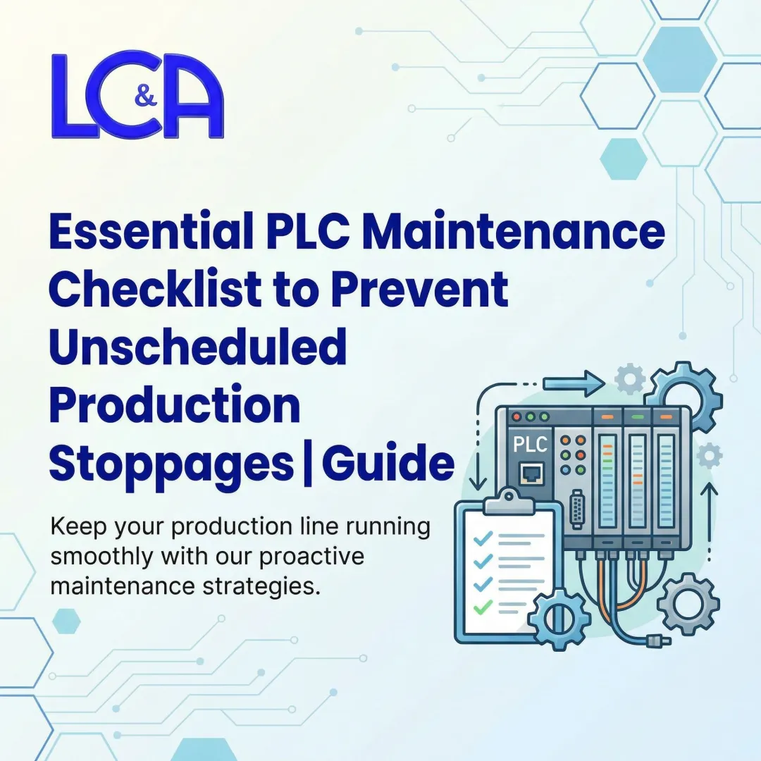 Essential PLC Maintenance Checklist to Prevent Unscheduled Production Stoppages | Guide