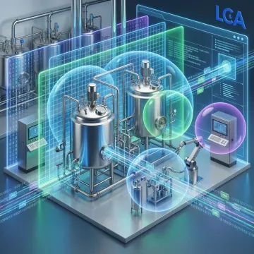 Chemical plant infrastructure with cybersecurity protection layers