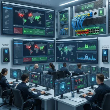 Industrial network security infrastructure with protected control systems