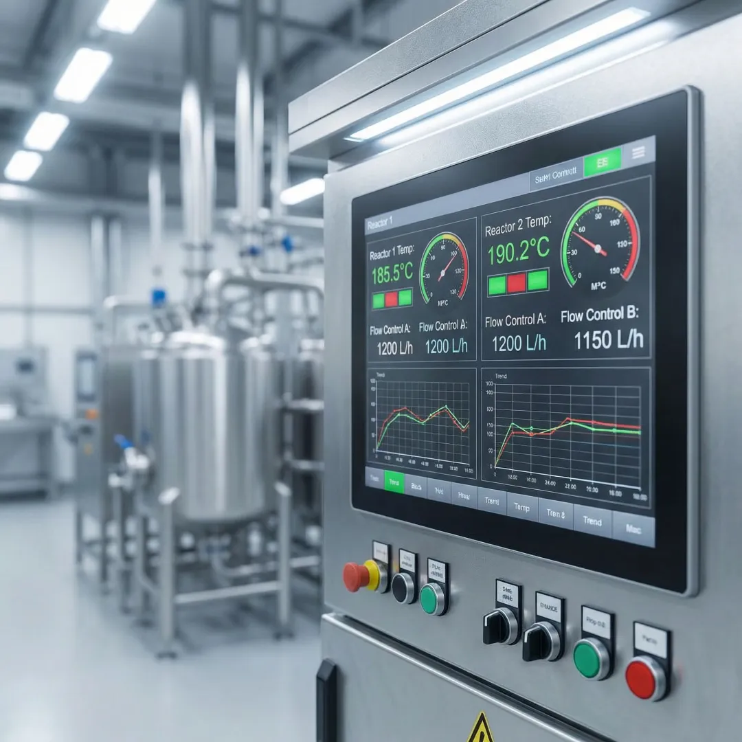PLC Systems for Chemical Processing Automation