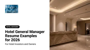 Hotel General Manager Resume Examples for 2026