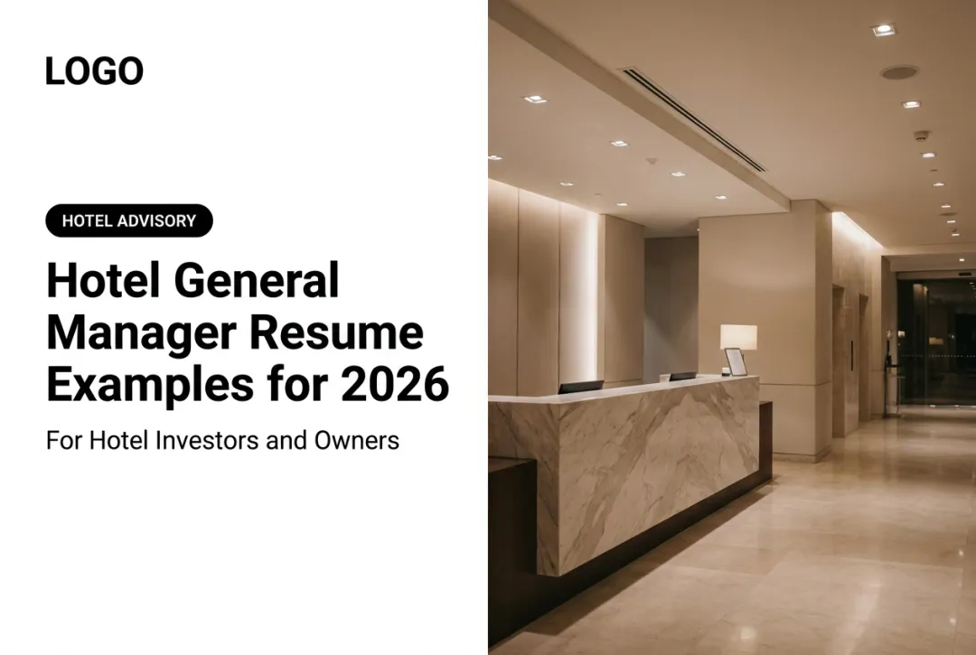 Hotel General Manager Resume Examples for 2026